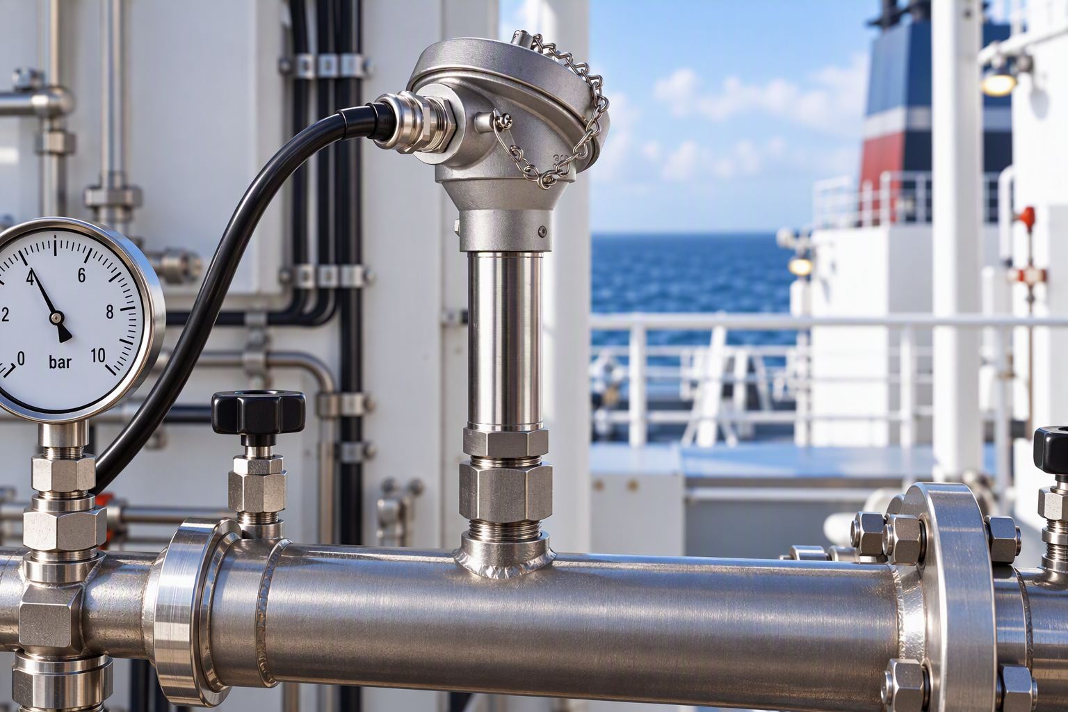 A Complete Range of Solutions for Marine Pressure and Level Measurement